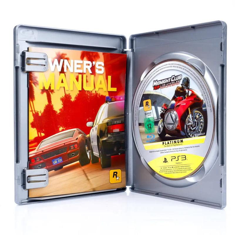 Midnight Club Los Angeles Complete Edition - PS3 spill