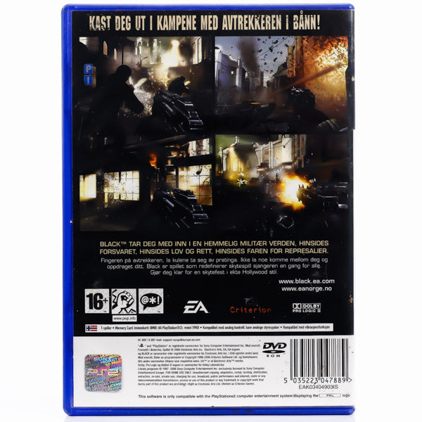 Renovert Black - PS2 spill - Retrospillkongen