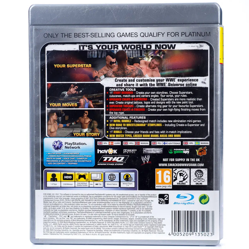 WWE: SmackDown vs. Raw 2010 - PS3 spill