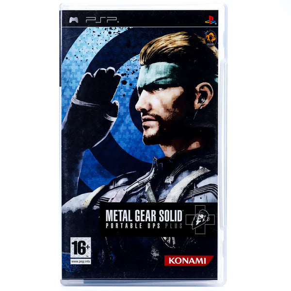 Metal Gear Solid: Portable Ops Plus - PSP spill