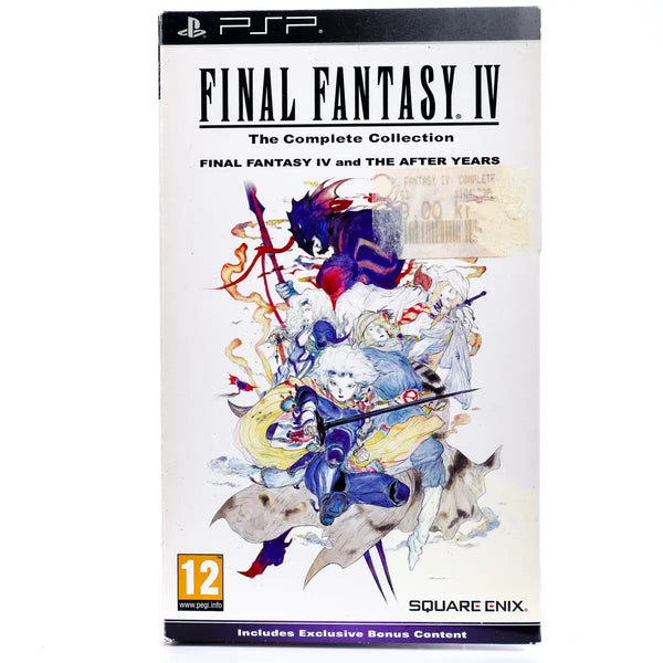 Final Fantasy IV: The Complete Collection - PSP spill