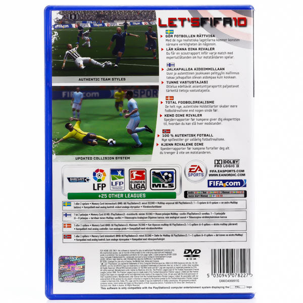 Renovert FIFA 10 - PS2 spill - Retrospillkongen