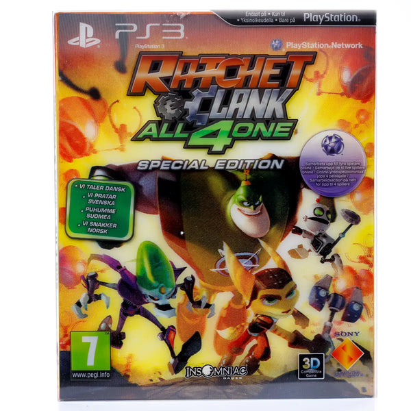 Ratchet & Clank: All 4 One - Special Edition - PS3 spill
