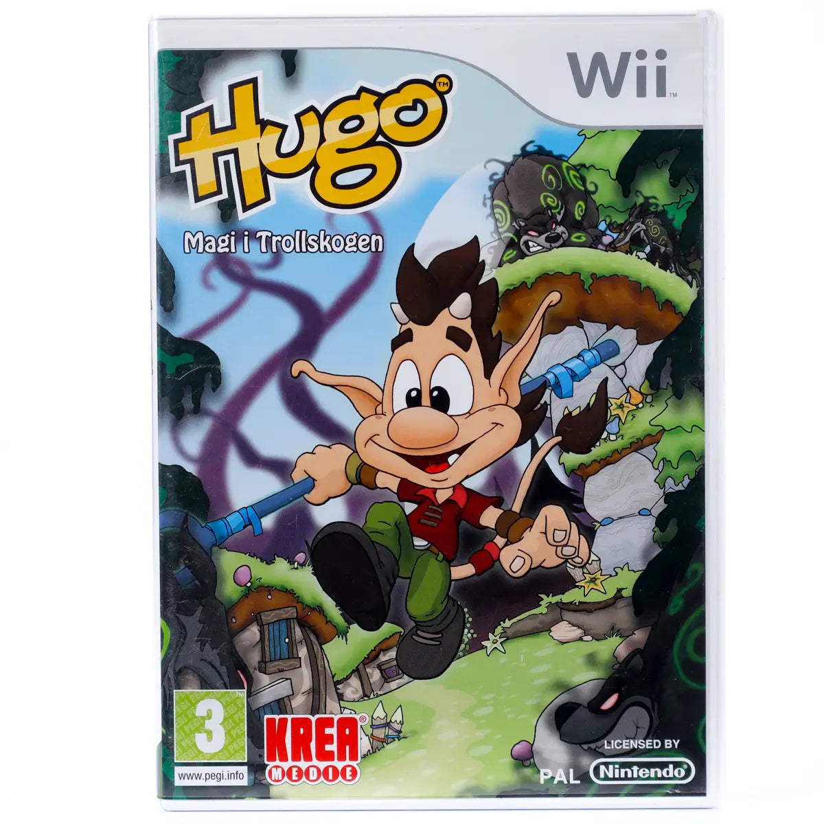 Hugo: Magi i Trollskogen - WII spill - Retrospillkongen