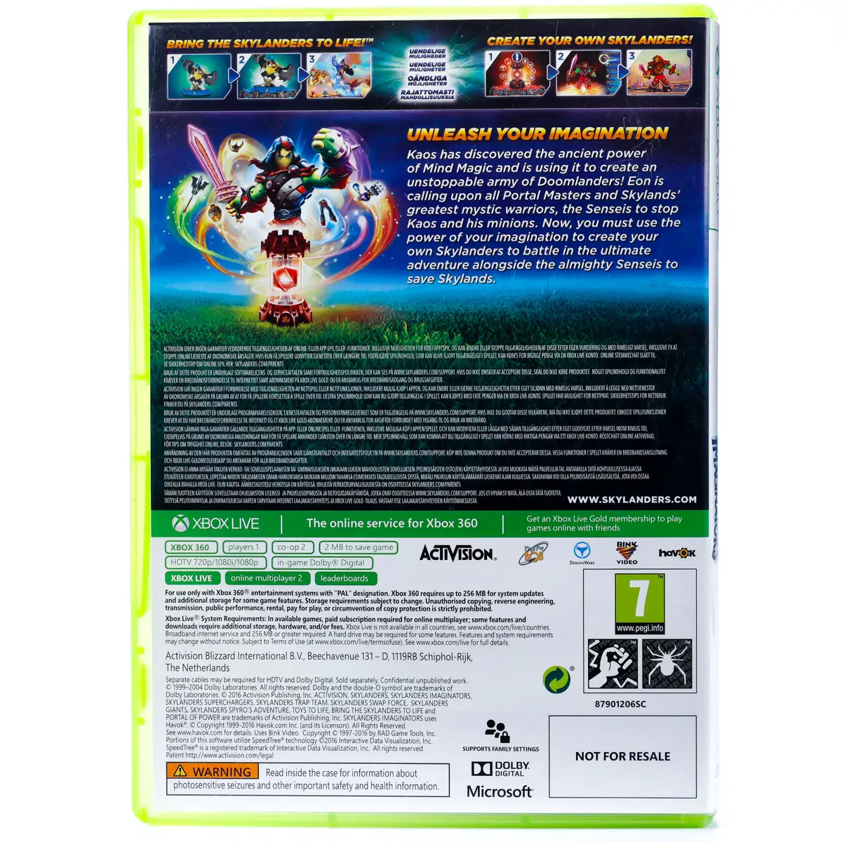 Skylanders Imaginators - Xbox 360 spill - Retrospillkongen