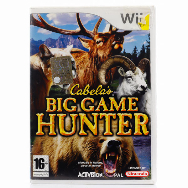 Renovert Cabela's Big Game Hunter - Wii spill - Retrospillkongen