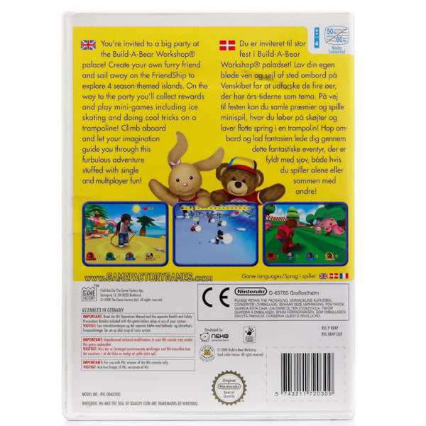 Renovert Build-A-Bear Workshop: A Friend Fur All Seasons - Wii spill - Retrospillkongen