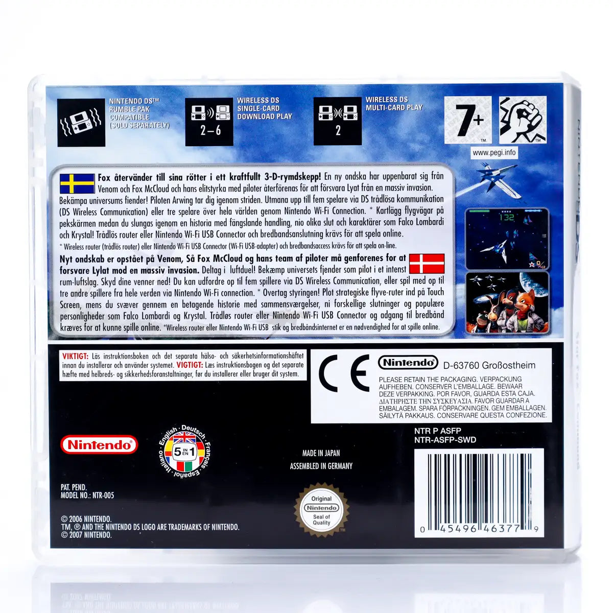 Starfox command - Nintendo DS spill - Retrospillkongen