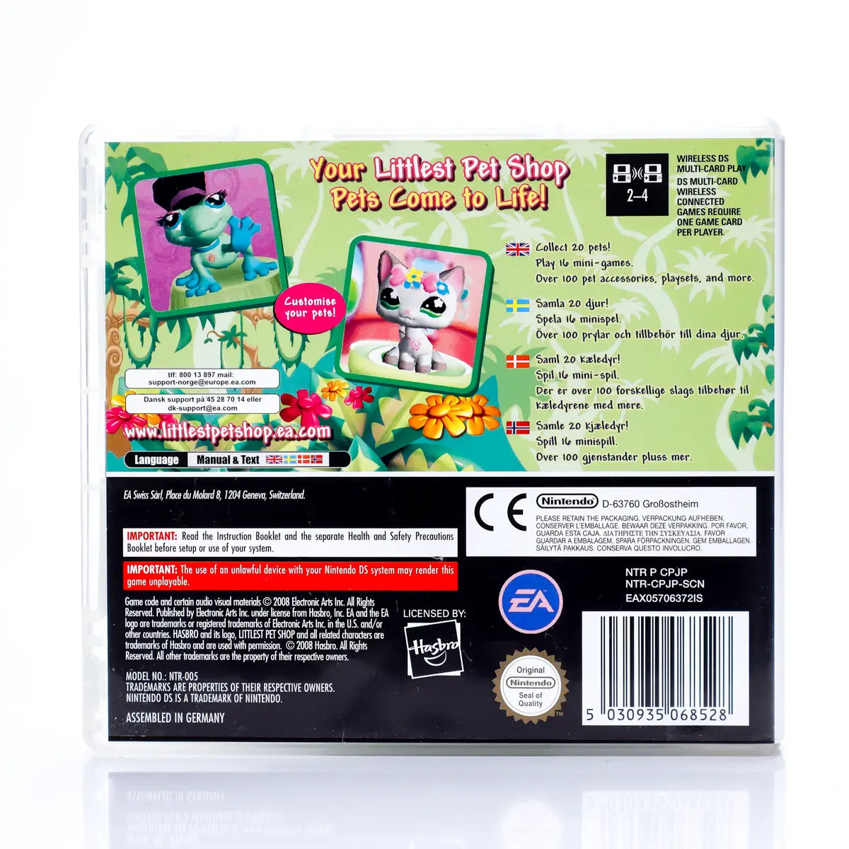Littlest Pet Shop Jungle - Nintendo DS spill - Retrospillkongen