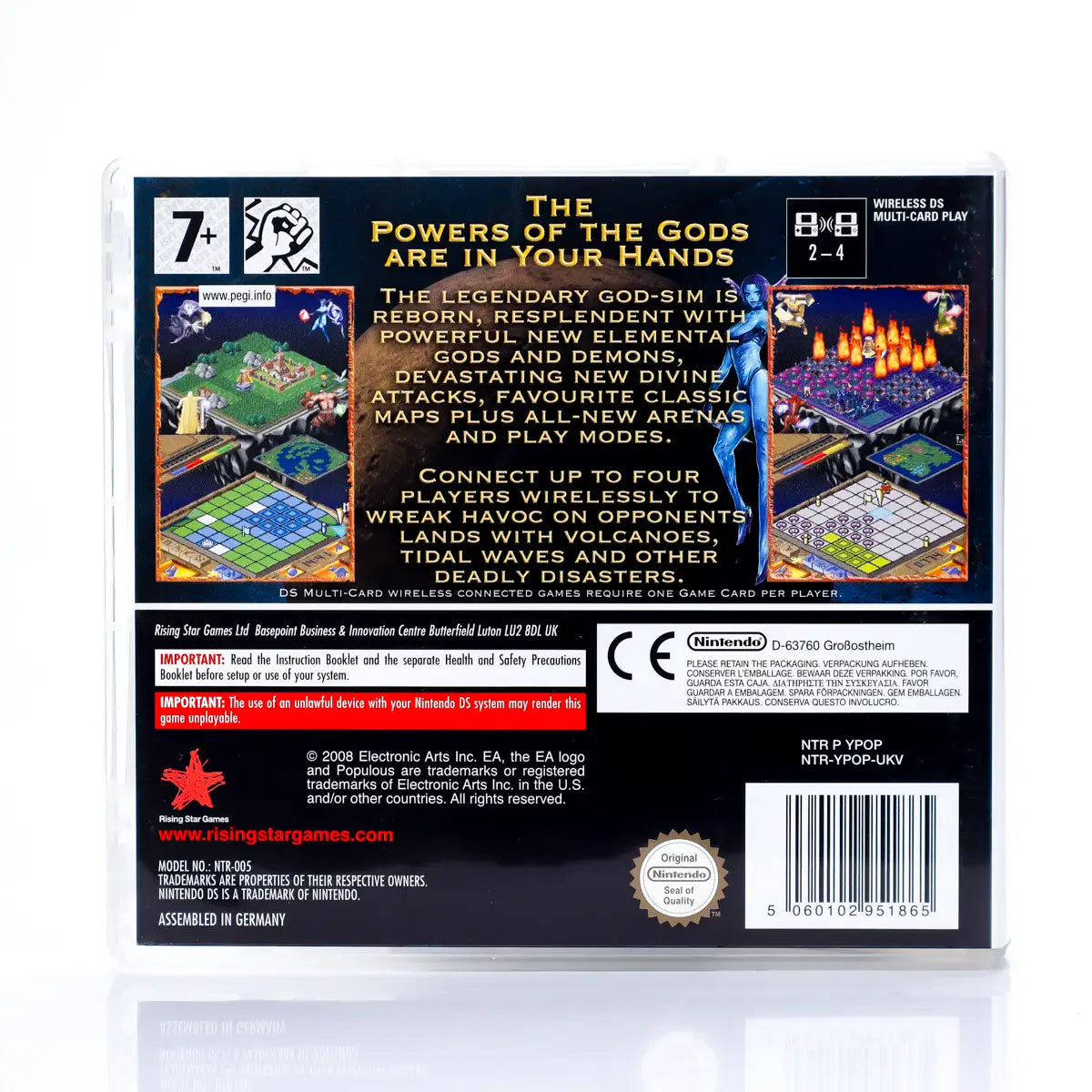 Populous DS - Nintendo DS spill - Retrospillkongen