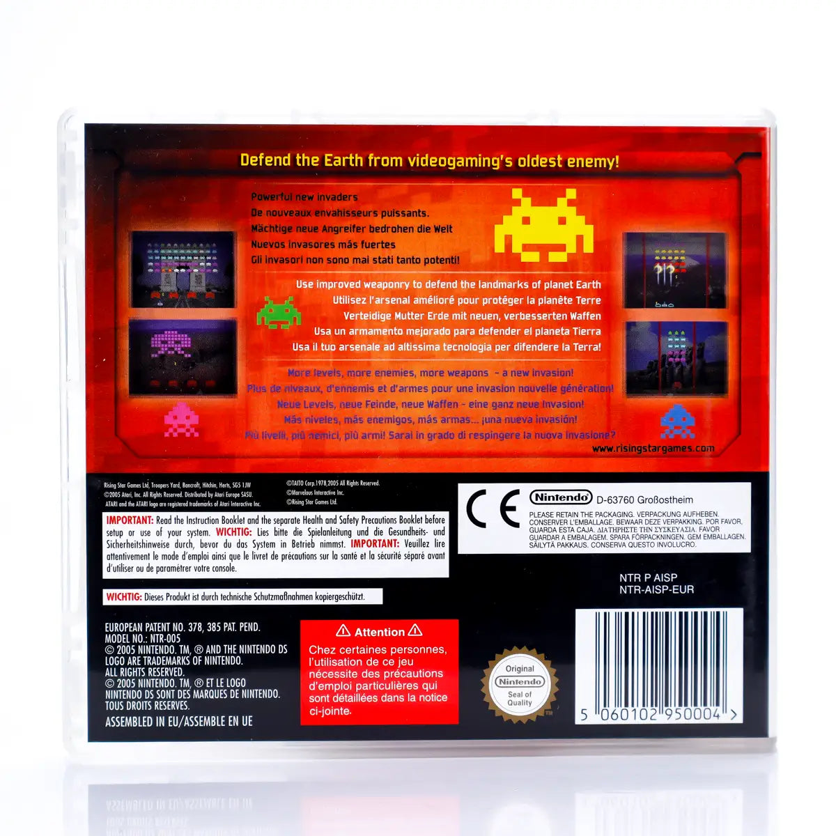 Space Invaders Revolution - Nintendo DS spill - Retrospillkongen
