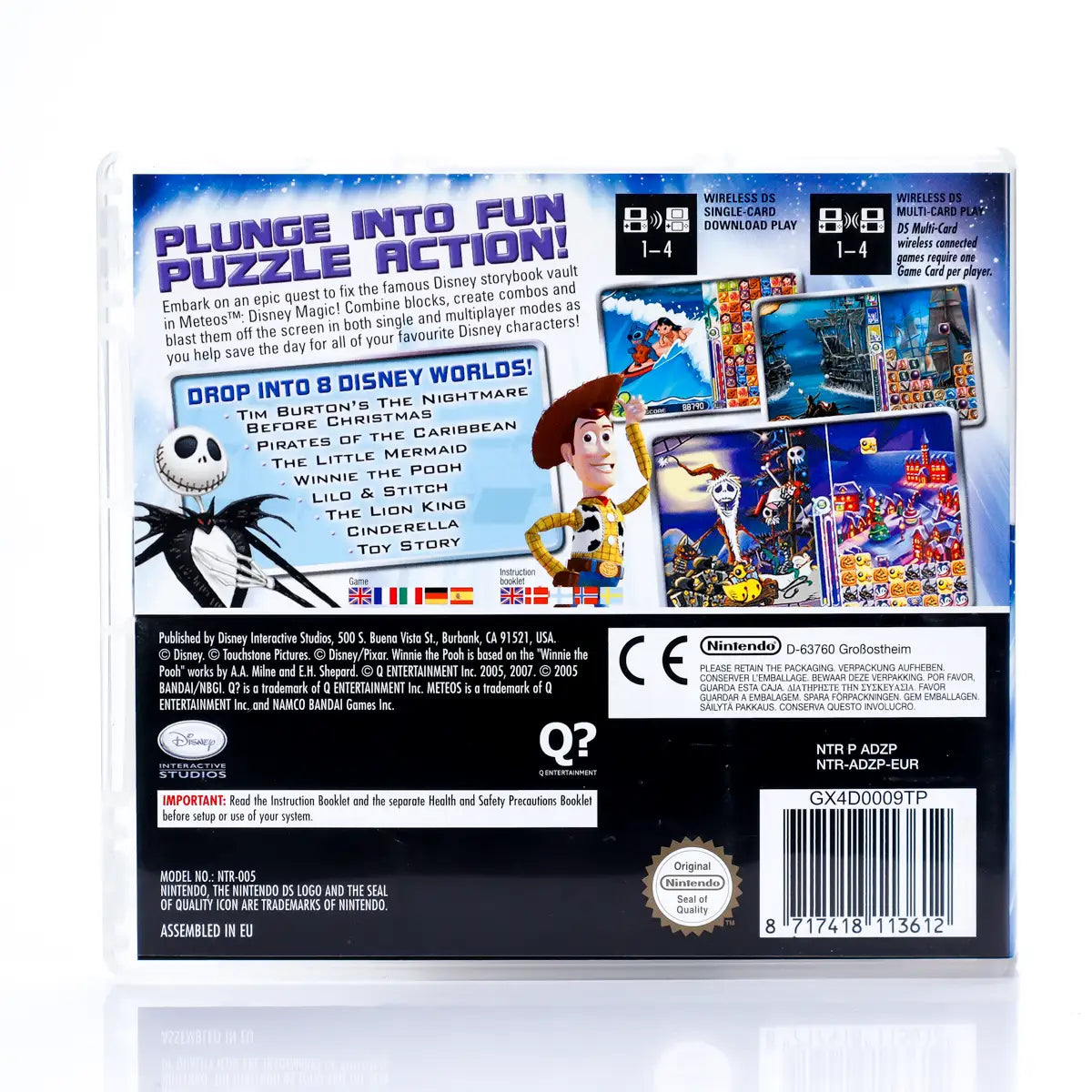Meteos: Disney Magic - Nintendo DS spill - Retrospillkongen