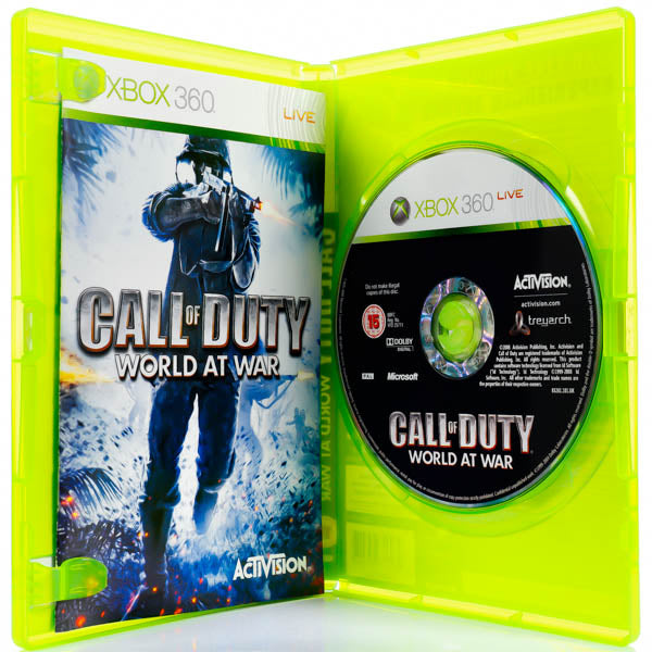 Renovert Call of Duty: World at War - Xbox 360 spill - Retrospillkongen