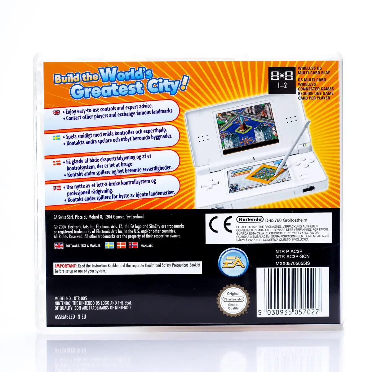 SimCity DS - Nintendo DS spill - Retrospillkongen