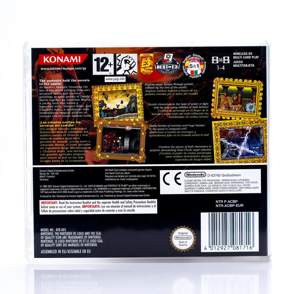 Castlevania: Portrait of Ruin - Nintendo DS spill - Retrospillkongen