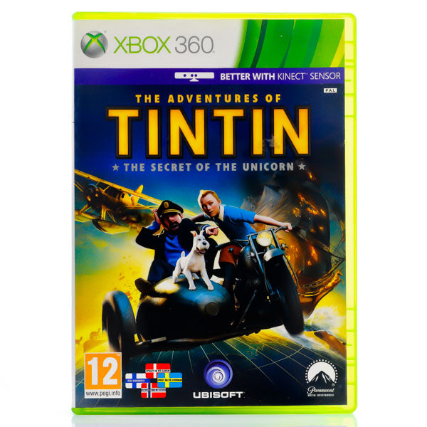 Renovert The Adventures of Tintin: The Game - Xbox 360 spill - Retrospillkongen