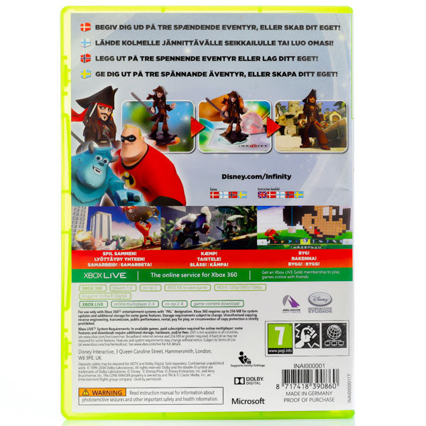 Renovert Disney Infinity - Xbox 360 spill - Retrospillkongen
