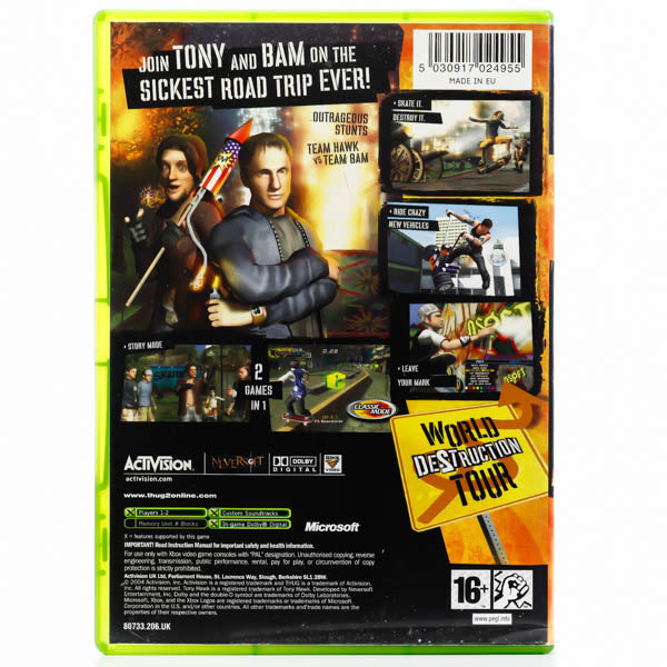 Renovert Tony Hawk's Underground 2 - Xbox spill - Retrospillkongen