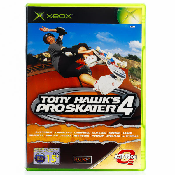 Renovert Tony Hawk's Pro Skater 4 - Xbox spill - Retrospillkongen