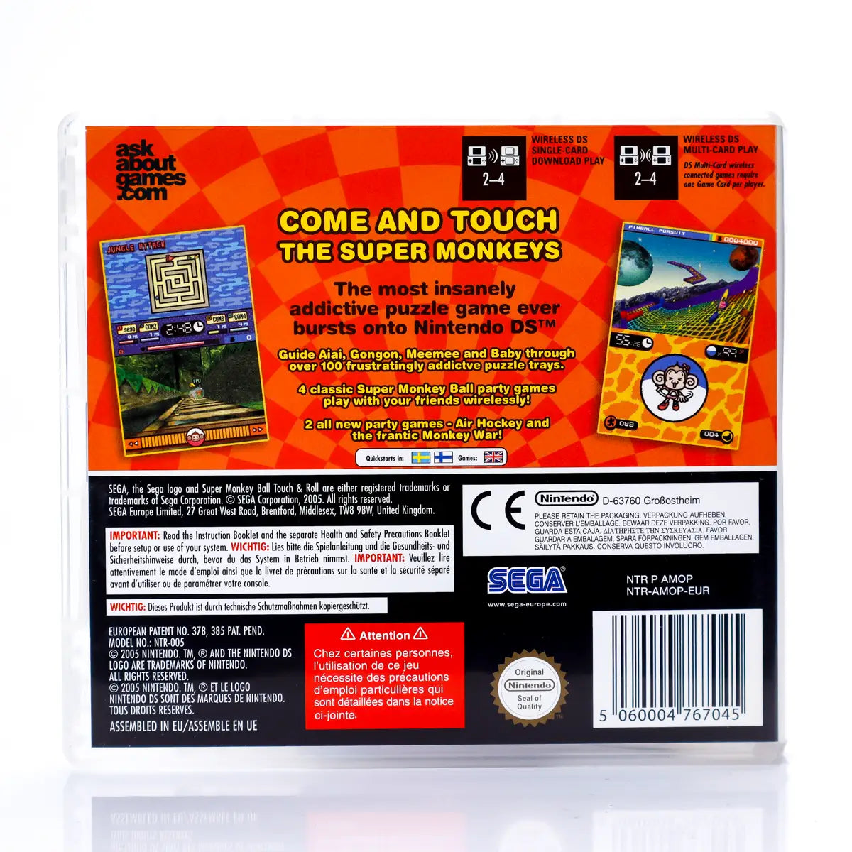 Super Monkey Ball: Touch & Roll - Nintendo DS spill - Retrospillkongen