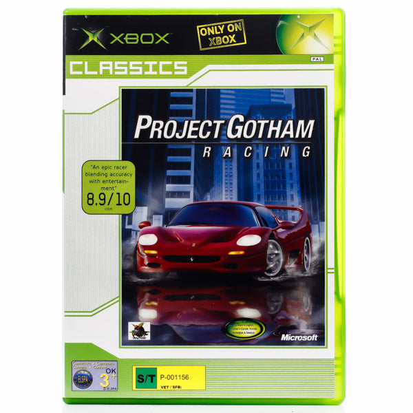 Renovert Project Gotham Racing - Xbox spill - Retrospillkongen