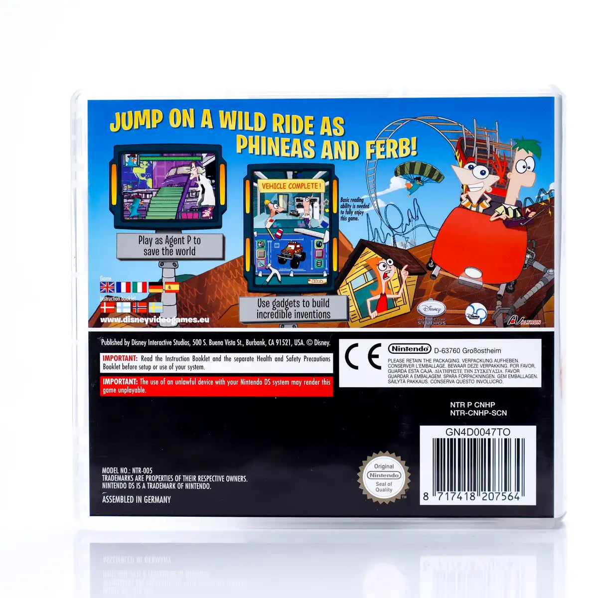 Phineas and Ferb - Nintendo DS spill - Retrospillkongen