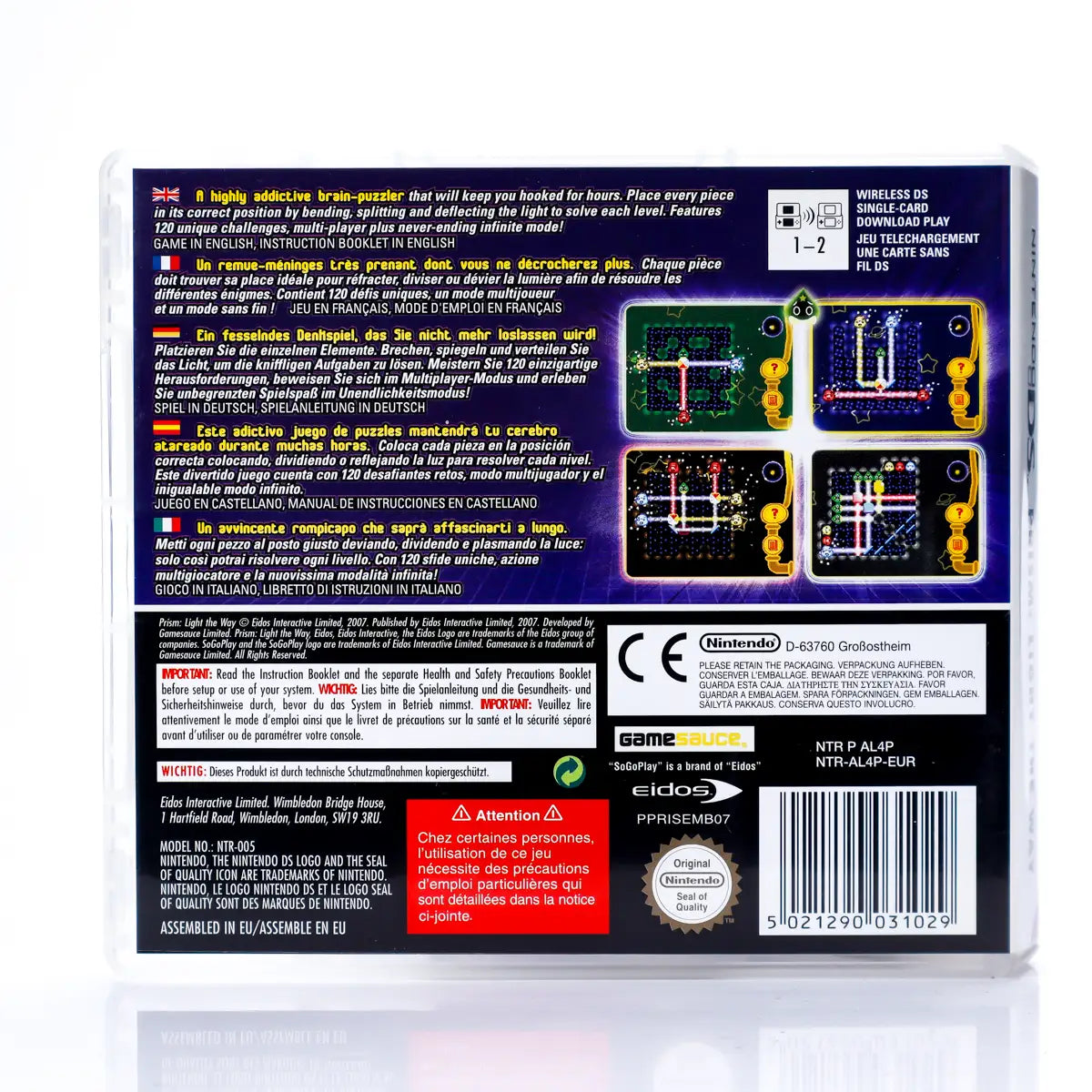 Prism: Light the Way  - Nintendo DS spill - Retrospillkongen