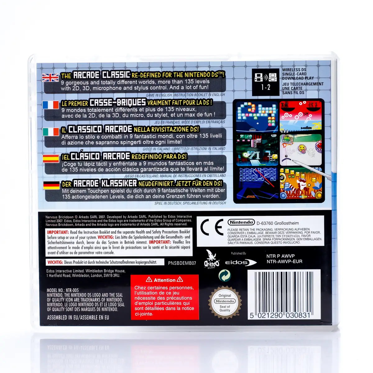Nervous Brickdown  - Nintendo DS spill - Retrospillkongen