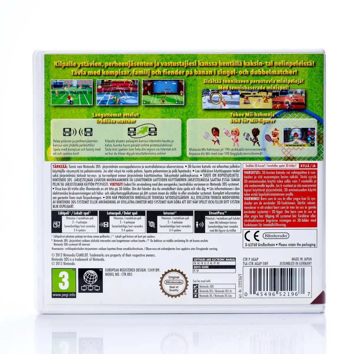 Mario Tennis Open - Nintendo 3DS spill - Retrospillkongen