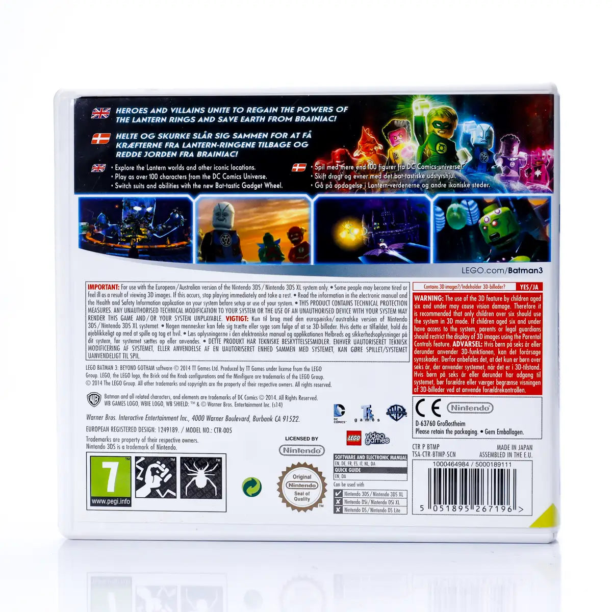 LEGO Batman 3: Beyond Gotham - Nintendo 3DS spill - Retrospillkongen