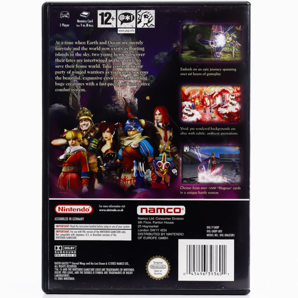 Renovert Baten Kaitos: Eternal Wings and the Lost Ocean - GameCube spill - Retrospillkongen