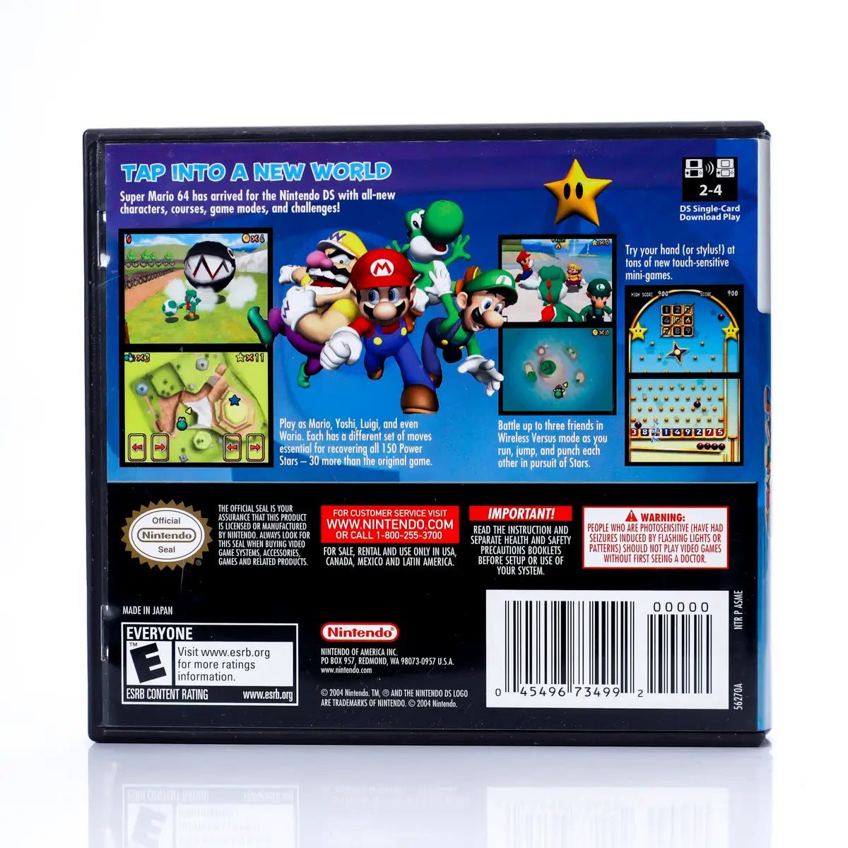 Super Mario 64 DS - Nintendo DS spill (NTSC, regionfri) - Retrospillkongen