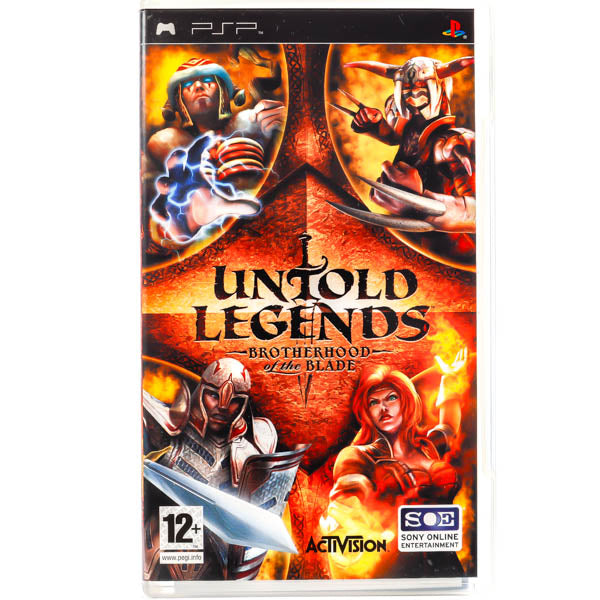 Renovert Untold Legends: Brotherhood of the Blade - PSP spill - Retrospillkongen