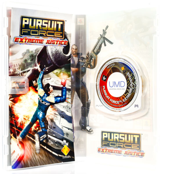 Renovert Pursuit Force: Extreme Justice - PSP spill - Retrospillkongen