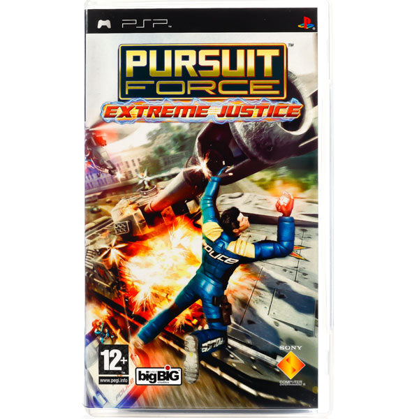 Renovert Pursuit Force: Extreme Justice - PSP spill - Retrospillkongen