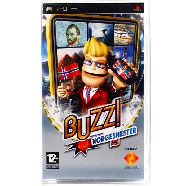 Renovert Buzz!: Norgesmester - PSP spill - Retrospillkongen