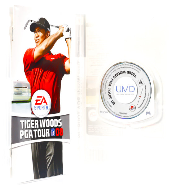 Renovert Tiger Woods PGA Tour 08 - PSP spill - Retrospillkongen