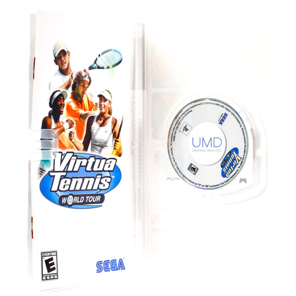 Renovert Virtua Tennis: World Tour - PSP spill (Regionfri USA versjon) - Retrospillkongen