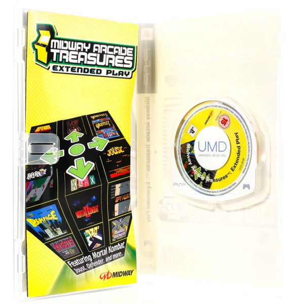 Renovert Midway Arcade Treasures: Extended Play - PSP spill - Retrospillkongen
