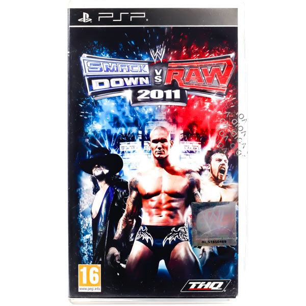 Renovert WWE Smackdown vs. Raw 2011 - PSP spill - Retrospillkongen