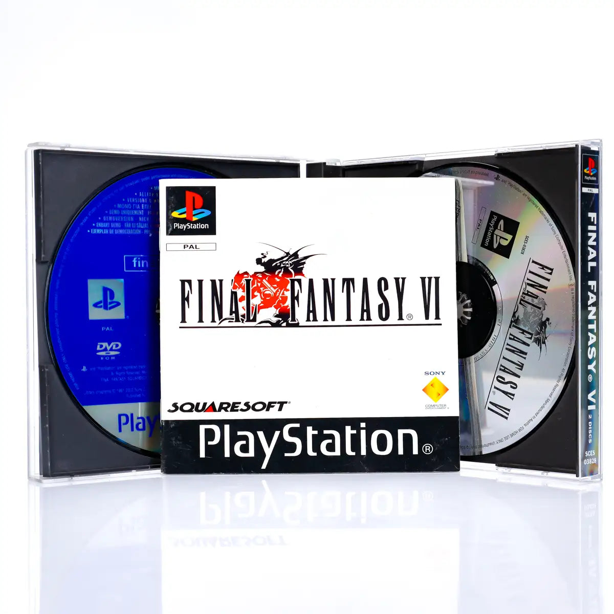 Final Fantasy VI - PS1 spill - Retrospillkongen