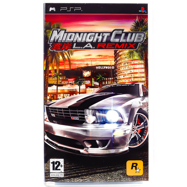 Renovert Midnight Club: L.A. Remix - PSP spill - Retrospillkongen