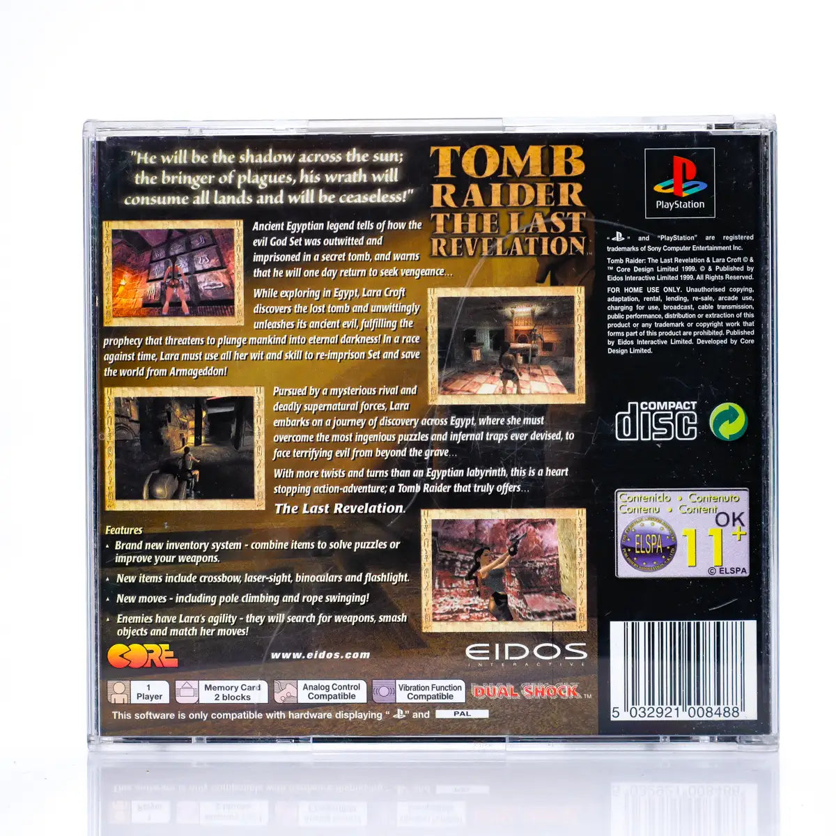 Tomb Raider: The Last Revelation - PS1 spill - Retrospillkongen