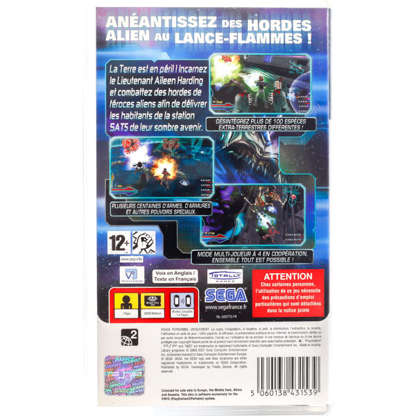 Alien Syndrome - PSP spill - Retrospillkongen