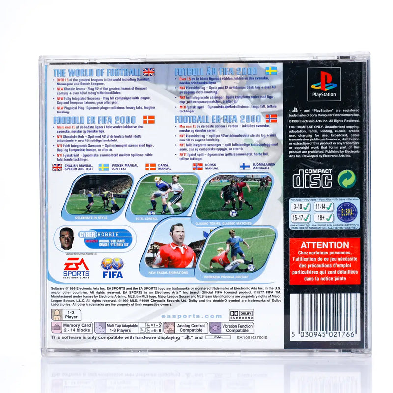 FIFA 2000 - PS1 spill