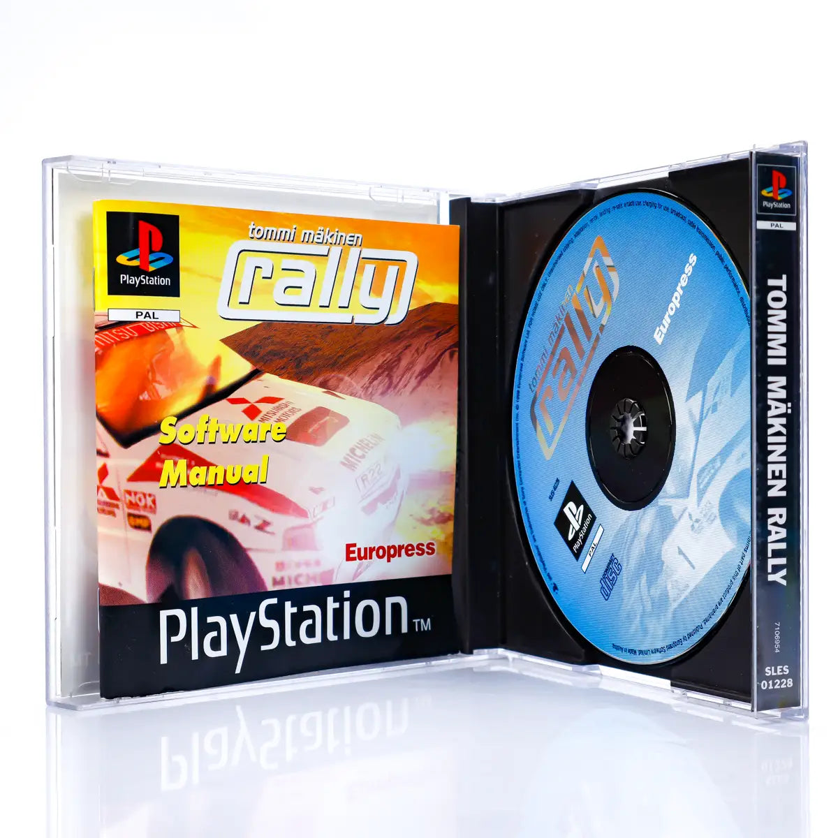 Tommi Mäkinen Rally - PS1 spill - Retrospillkongen