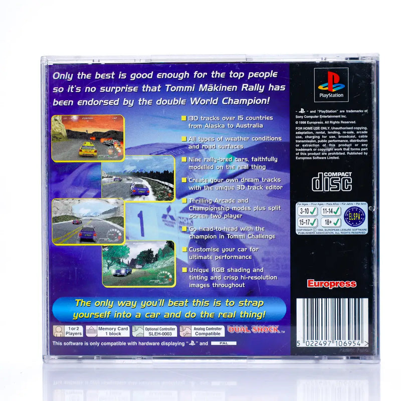 Tommi Mäkinen Rally - PS1 spill
