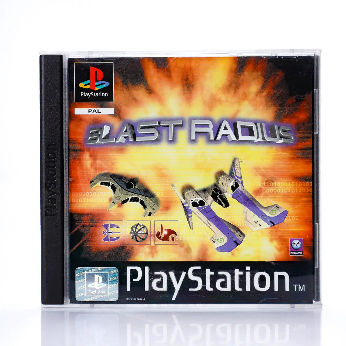 Blast Radius - PS1 spill - Retrospillkongen