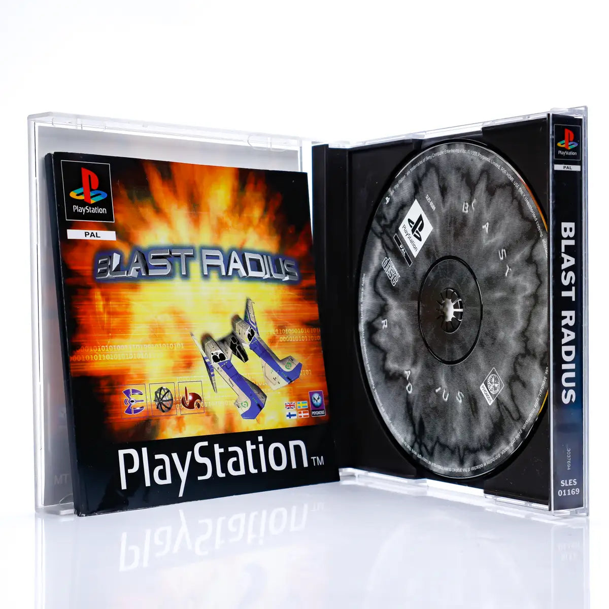 Blast Radius - PS1 spill - Retrospillkongen