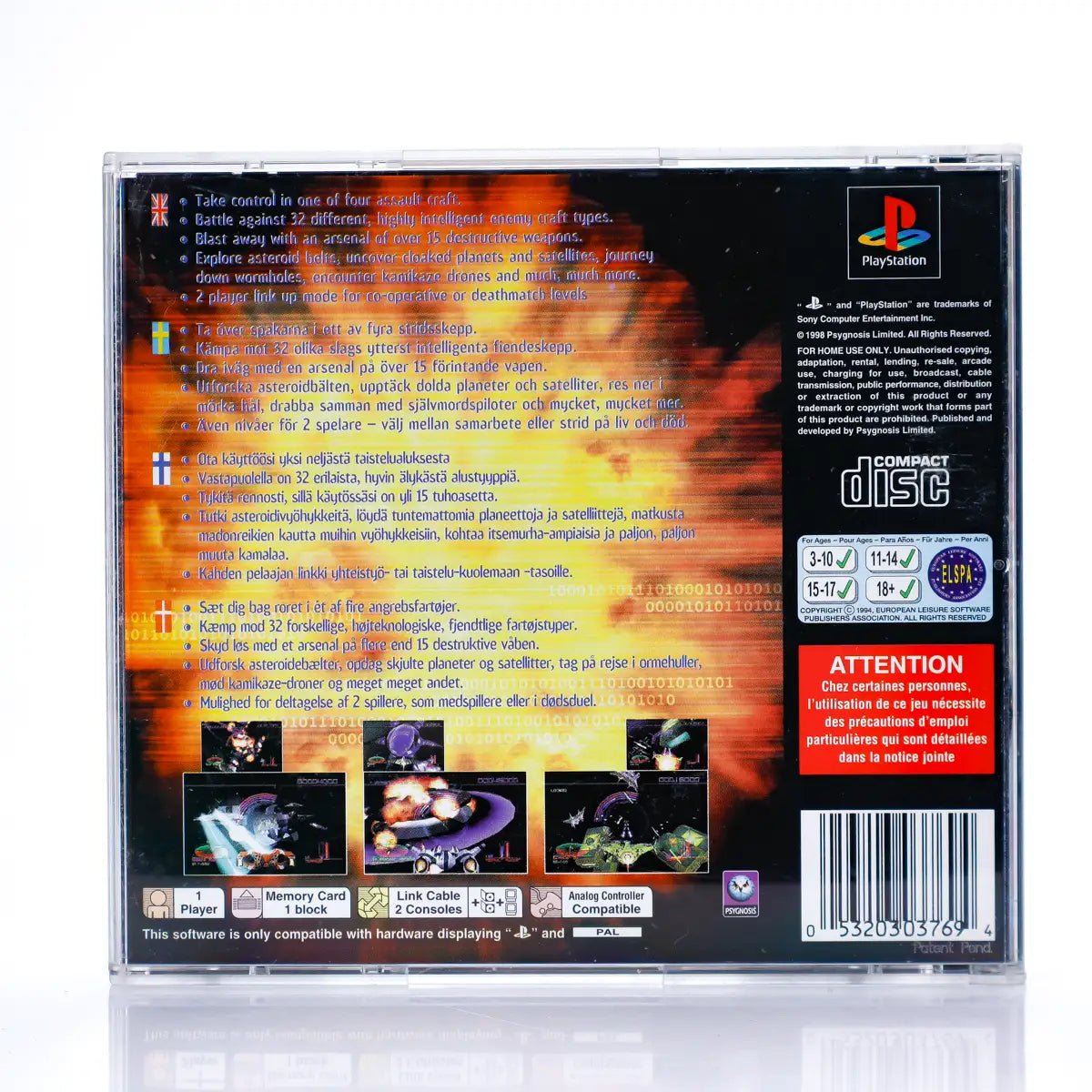 Blast Radius - PS1 spill - Retrospillkongen